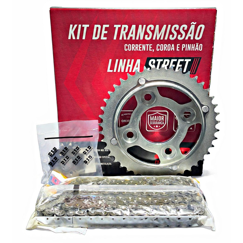 Kit Relação DID Honda Cargo Fan 125 14–18 43/14 428HS 118L