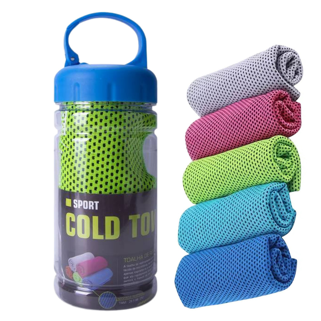 Toalha Compacta Esportiva Resfriamento Academia Seca Rápido em Oferta na Shopee