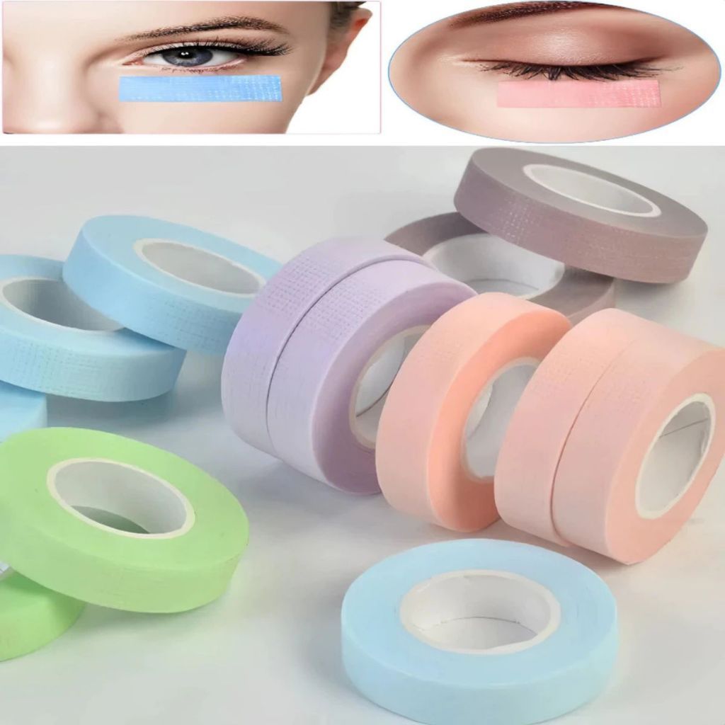 Kit Fitas Micropore Antialérgica Alongamento e Extensão Cílios 10m