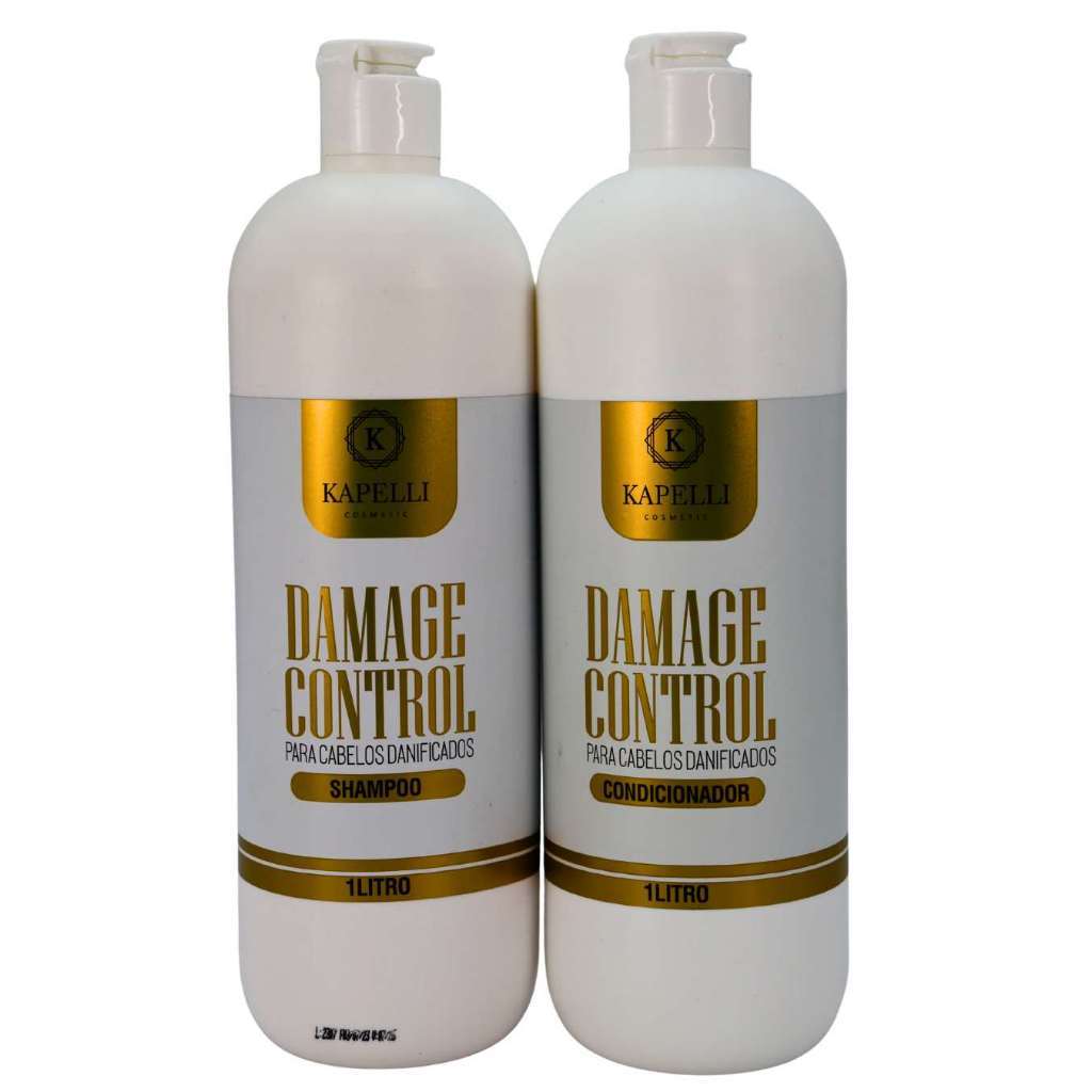 Kit Shampoo + Condicionador 1L | Hidratação Profunda e Brilho | Uso Diário Profissional