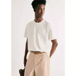 Camiseta Masculina Regular Texturizada
