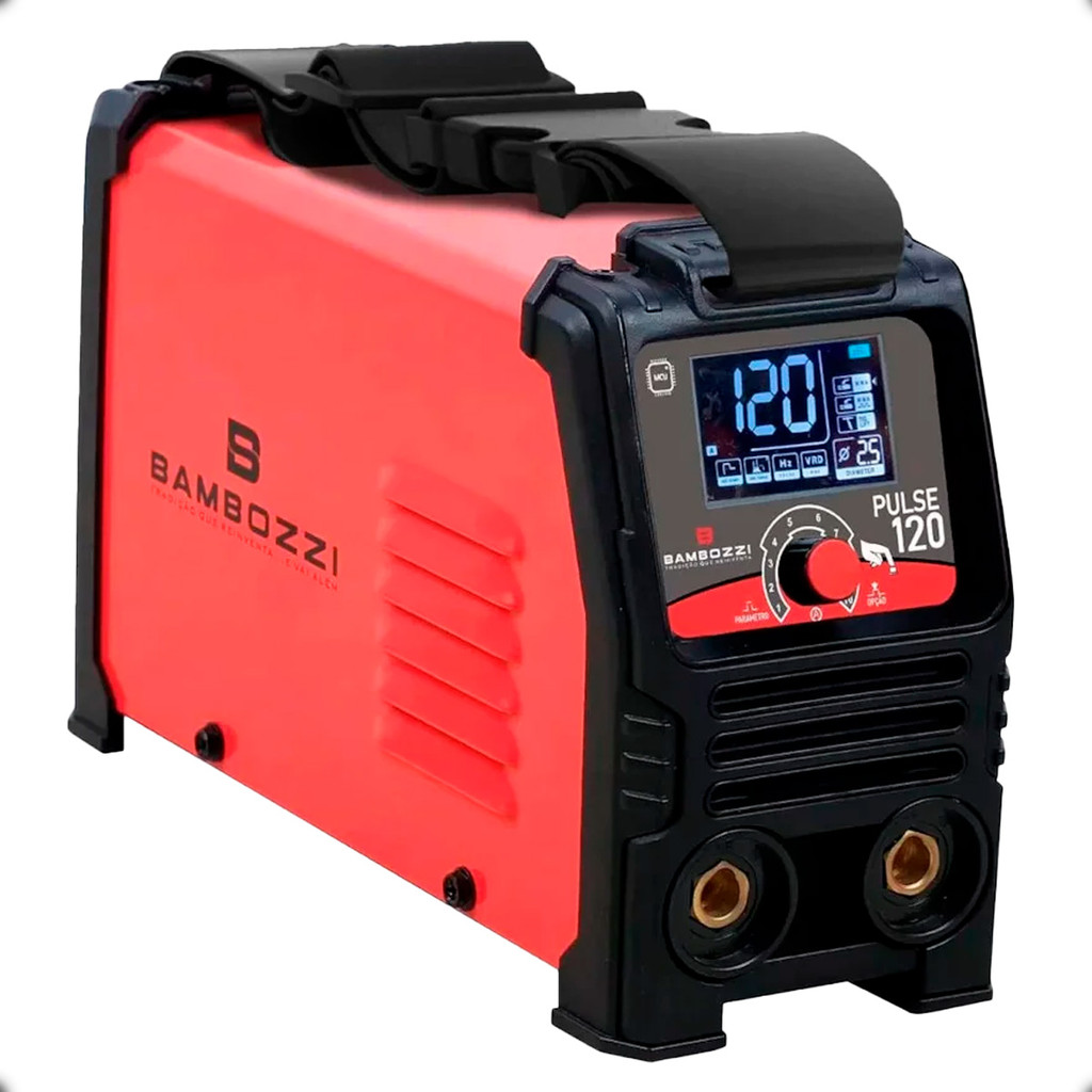 Inversora de Solda Bambozzi Pulse 120 120A Bivolt