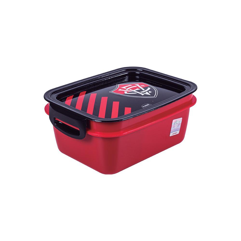 Marmita Hermética Vitória com Divisória Oficial Plasútil em Oferta na Shopee