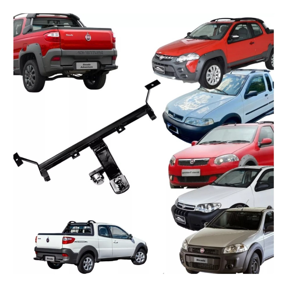 ENGATE FIXO FIAT STRADA 1998 A 2020 TODOS OS MODELOS 500 KG