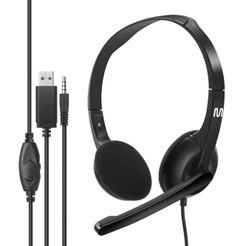 Headset com Fio HF250 P3 + USB 150cm Multi - PH467