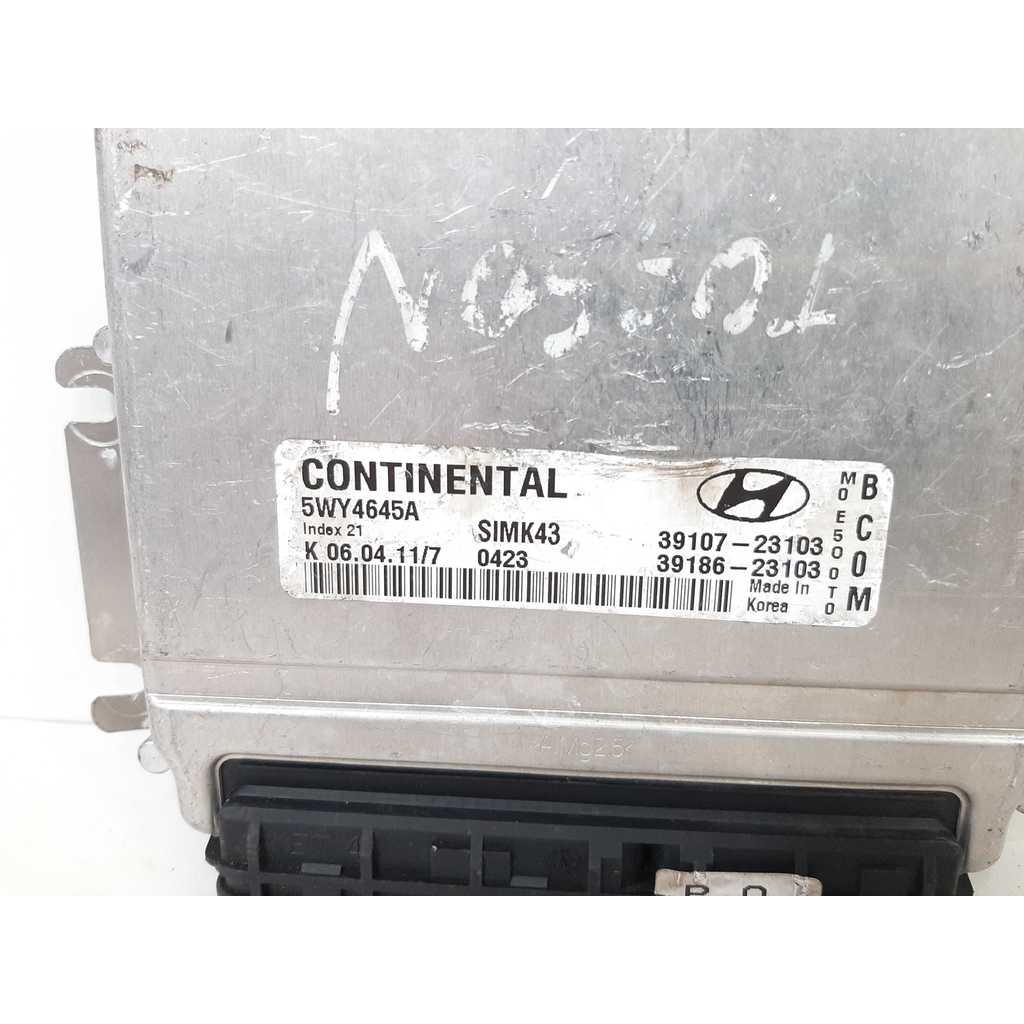 Modulo Injeção Hyundai Tucson 2.0 16v 2005 A 2013 Bloqueado
