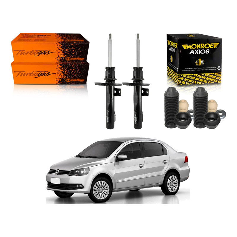 Kit Amortecedor Dianteiro Cofap Voyage G6 1.0 1.6 2013 A 2016