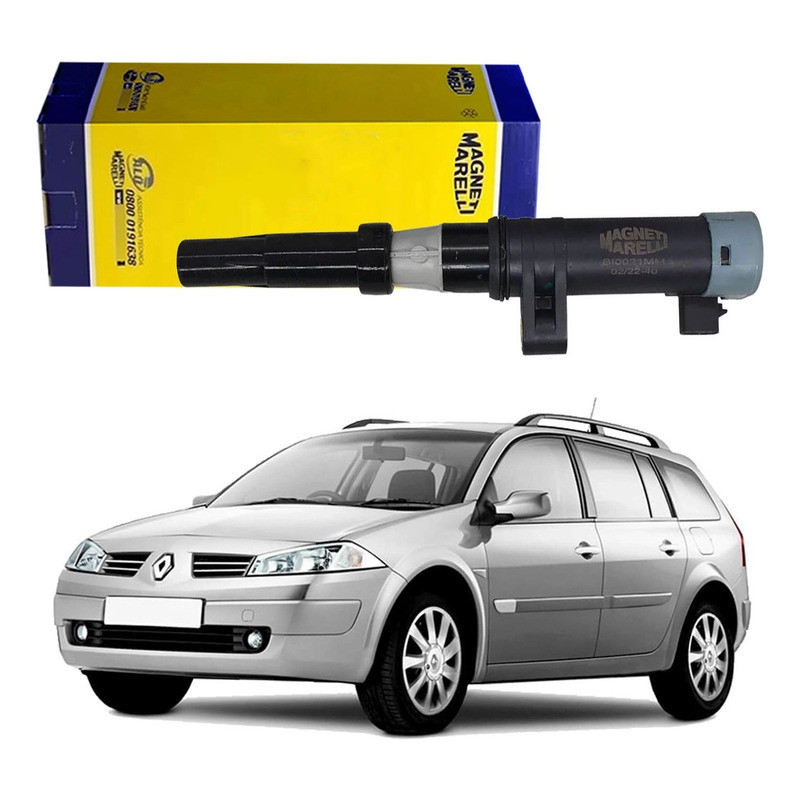 Bobina Ignição Marelli Megane Grand Tour 2.0 16v 2006 A 2012 em Oferta na Shopee