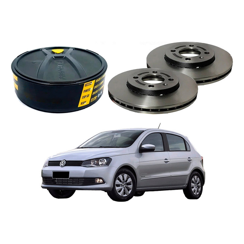 Disco Freio Dianteiro Gol G6 1.0 1.6 2013 A 2015