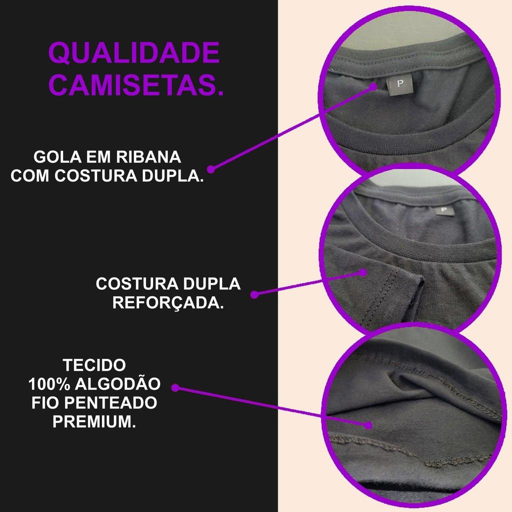 Camiseta Masculina Streetwear Algodão Penteado Infantil Adulto Plus Size Estampa Gangster Evolution Swag Moda Bandido — imagem 2 de 2