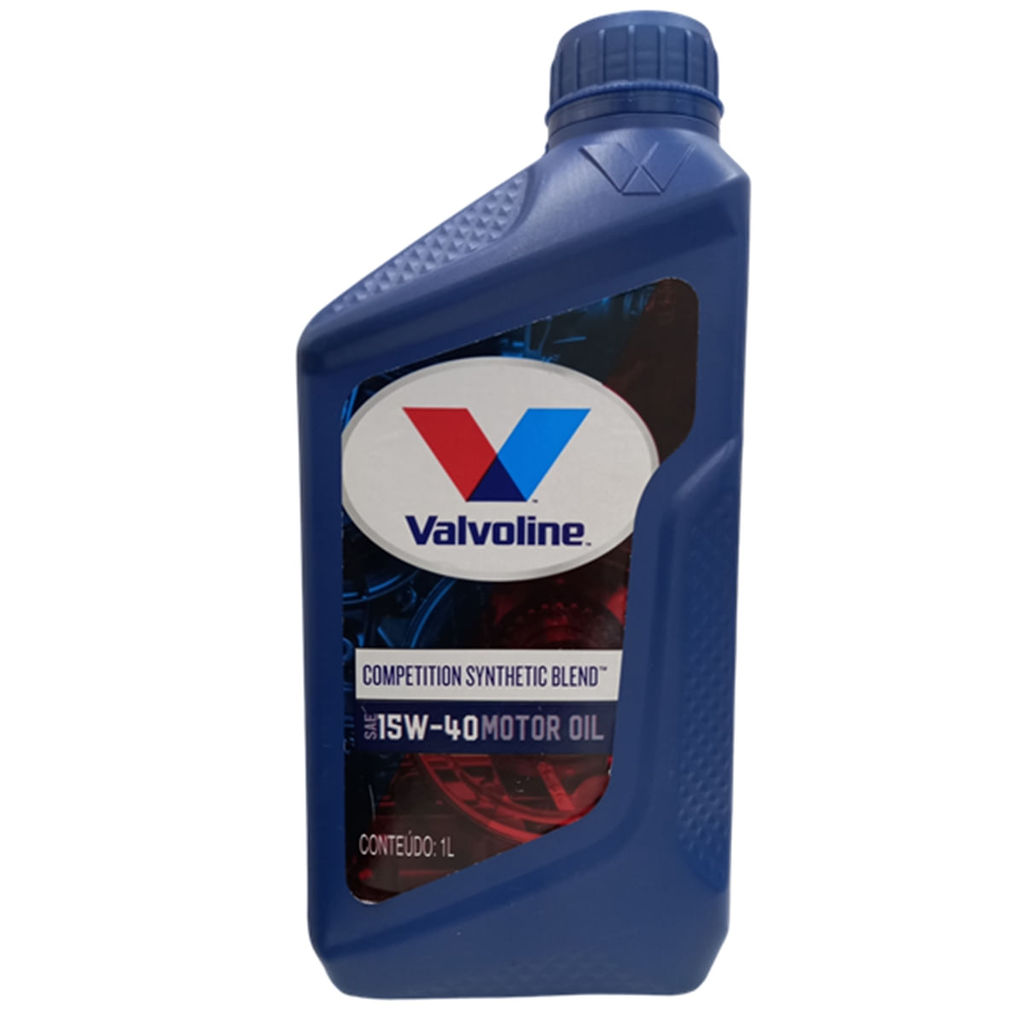 Óleo Lubrificante do Motor Valvoline Durablend Api SN 15w40 Semissintético 1L em Oferta na Shopee