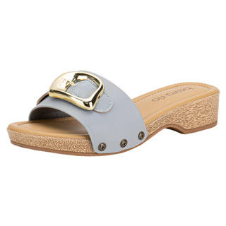 Tamanco Feminino Salto Grosso Beira Rio 8456307 em Oferta na Shopee