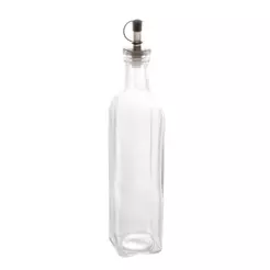 Garrafa para Azeite Lyor Preta de Vidro 510ml