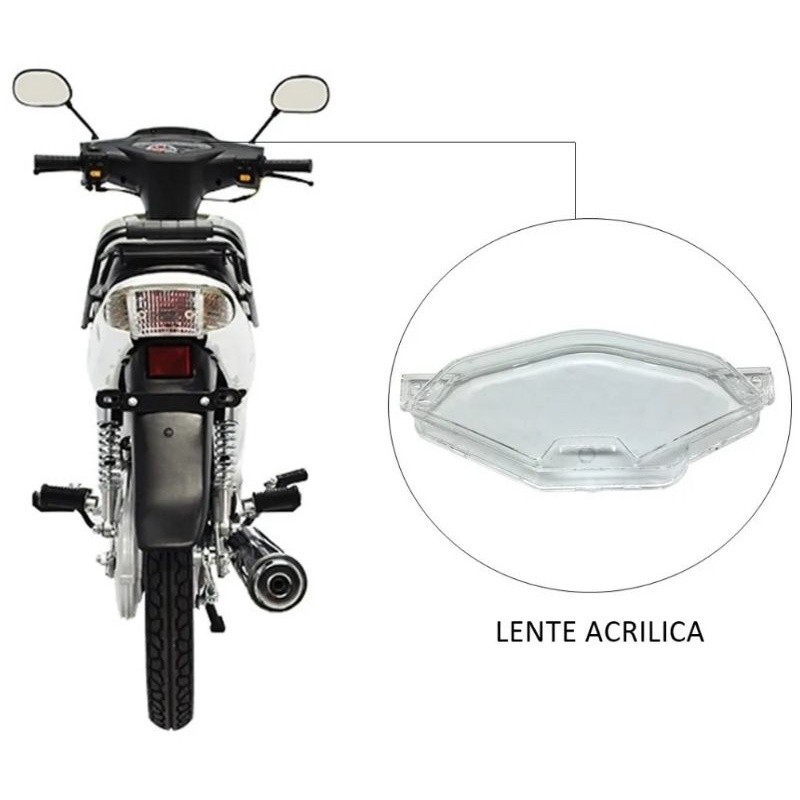 Carcaca Painel Superior Lente Shineray Phoenix 50