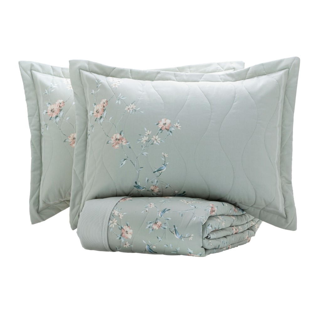 Cobre Leito 300 Fios Satinée Kacyumara Brise em Oferta na Shopee