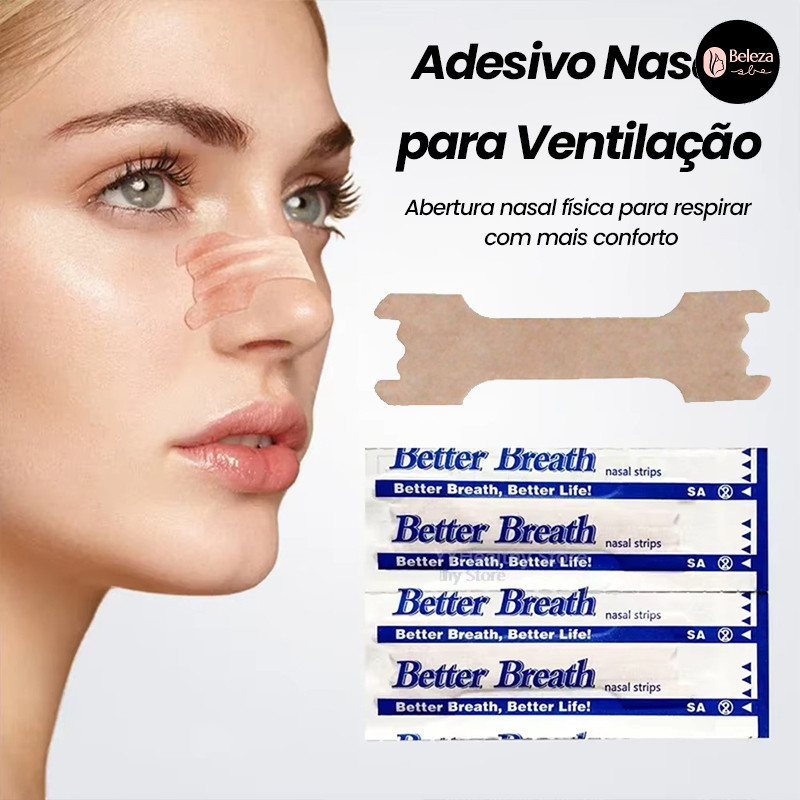 Kit de tira nasal antirrugas - expansor de nariz pegajoso, 10/20/30/60 unidades