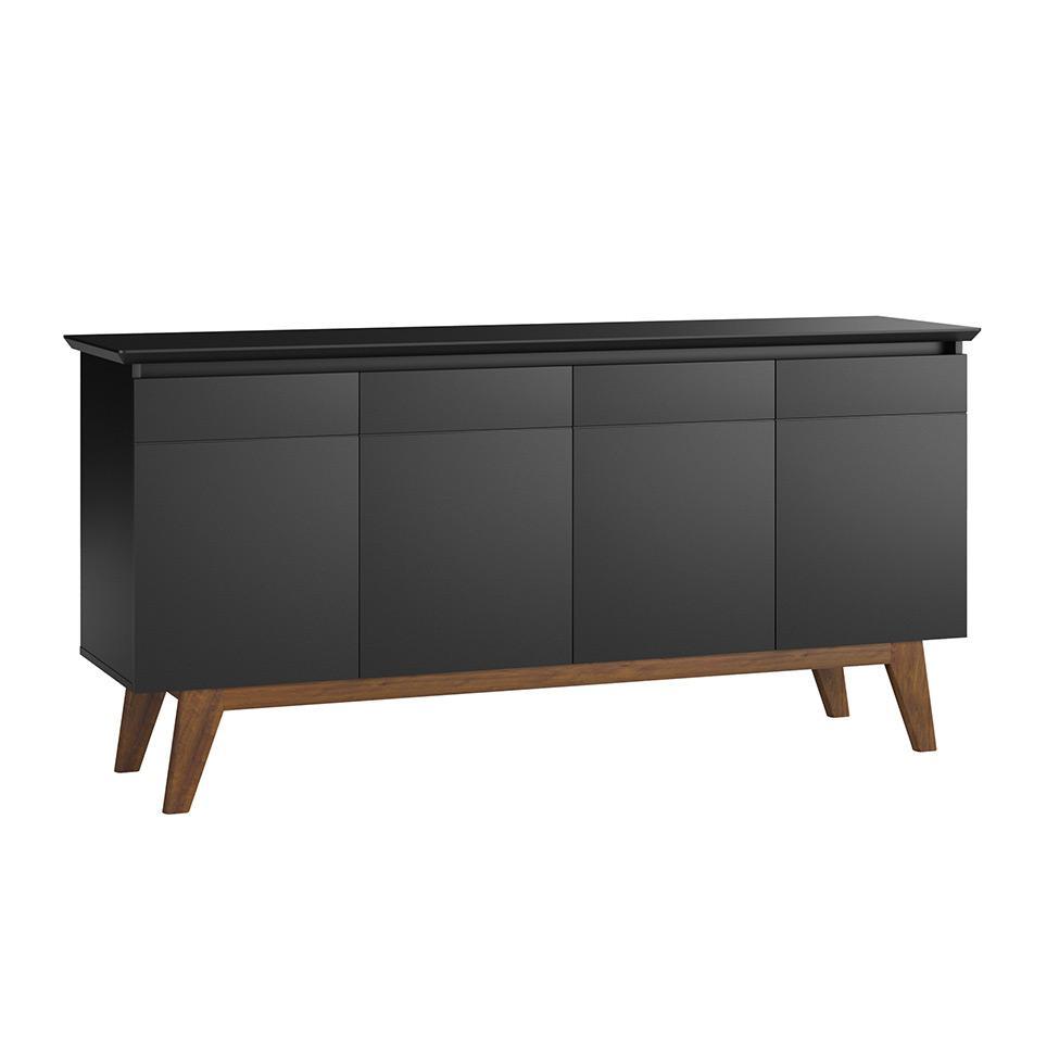 Buffet Classic 4 PT Preto em Oferta na Shopee