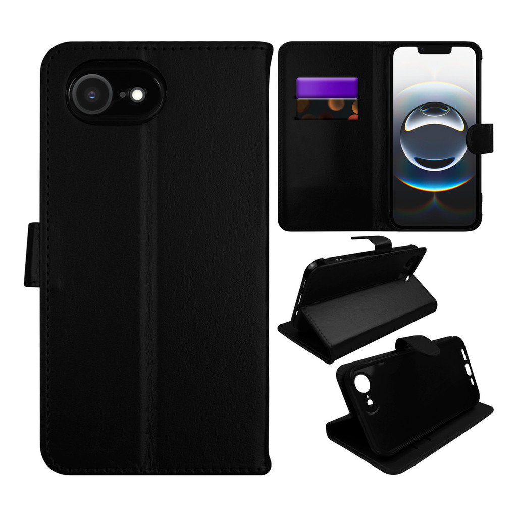 Capa Capinha Case Carteira Flip Para IPhone 16e Tela 6.1