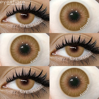 Eyeshare Lente De Contato Macia ATLANTIS Lentes Coloridas Marrons Da Moda Olhos Verdes em Oferta na Shopee