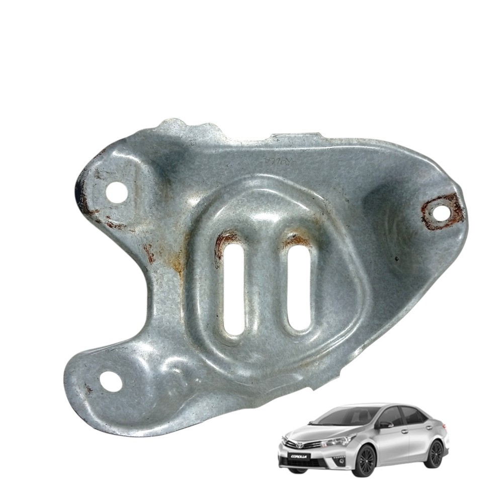 Defletor Calor Escape Toyota Corolla 2015 A 2019 Original Metálico