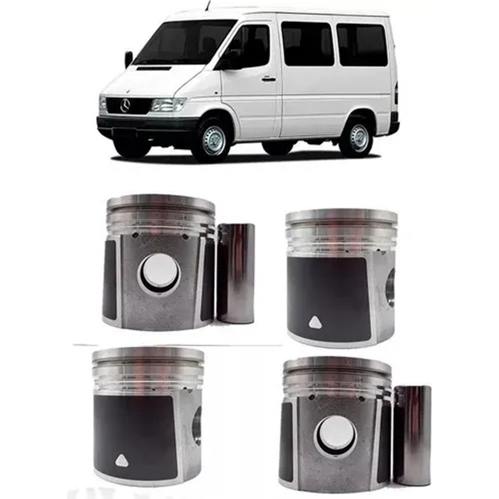 Jogo Pistão Std Sprinter 310 S10 Blazer Ranger Defender 2.5 8v Maxion Hsd