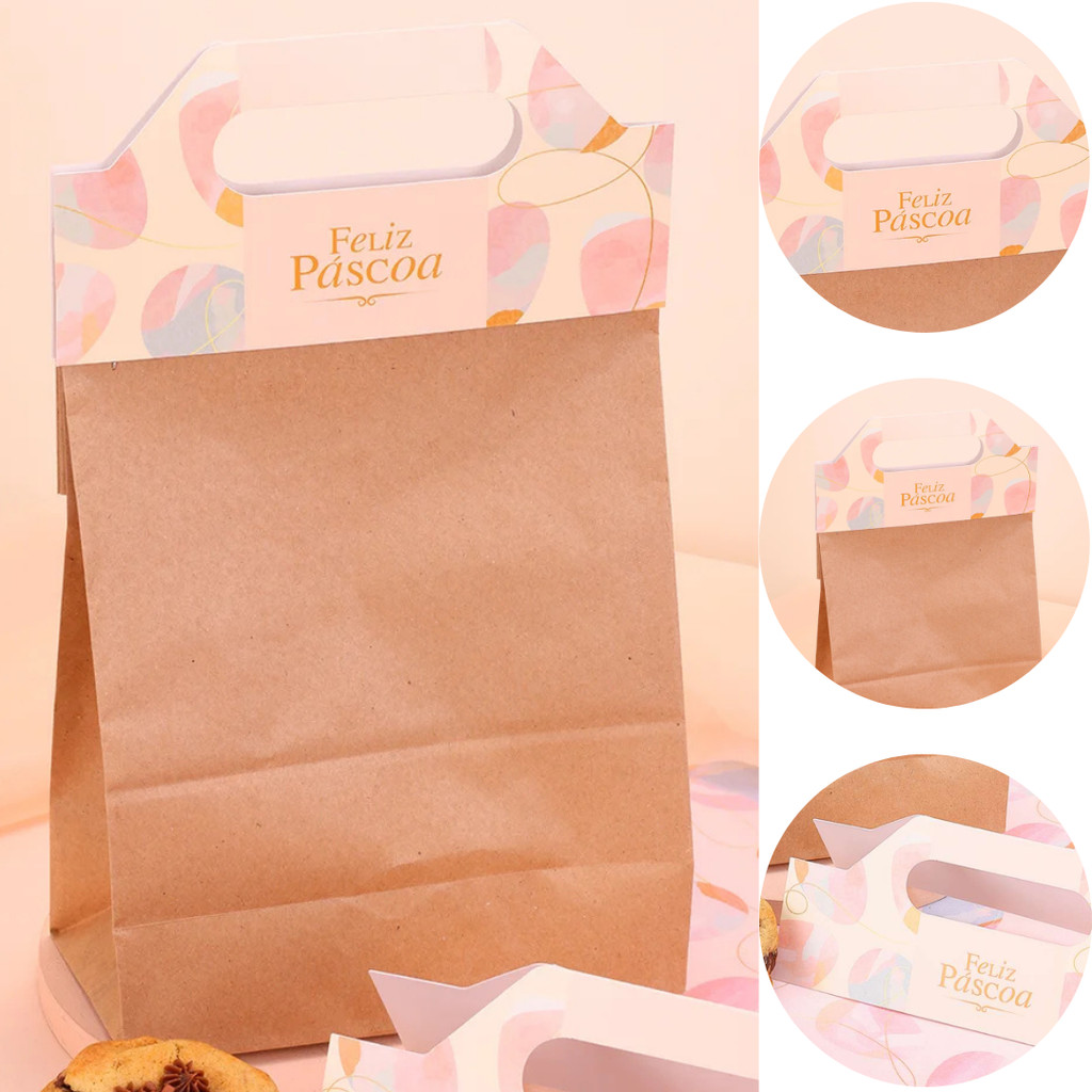 10 ALÇA PARA SACO DELIVERY 21X9CM CELEBRAR 5758 ( PASCOA JANGO 2026 ) em Oferta na Shopee