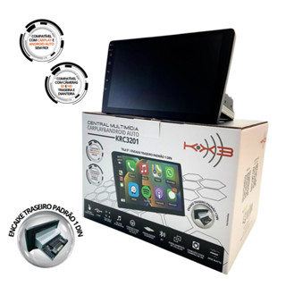 Multimídia Kx3 9pol 1din Tela Touch 1280x800p Sem Adaptação em Oferta na Shopee