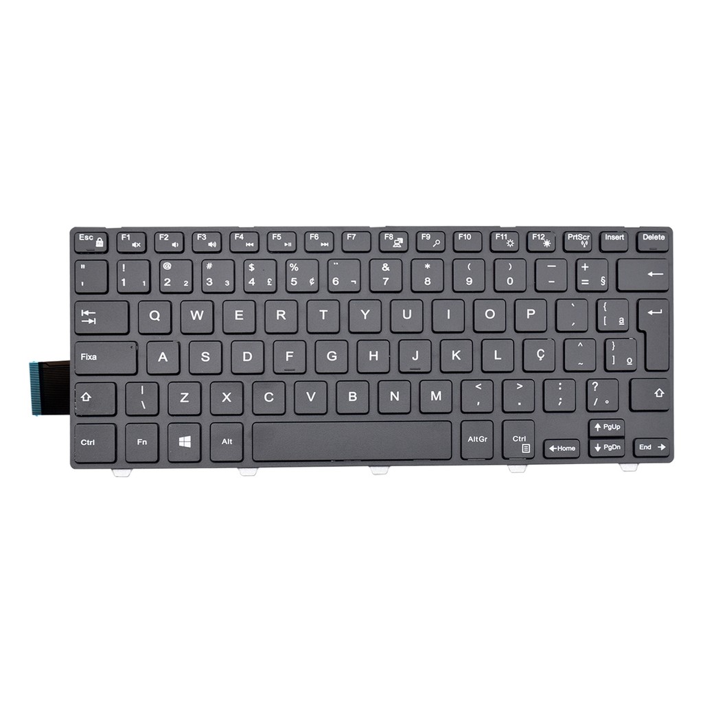 Teclado para Notebook Dell Inspiron 14-5468-A10P | ABNT2 em Oferta na Shopee
