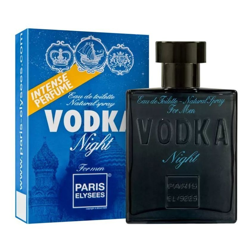 Perfume Vodka Night 100ml Edt - Paris Elysees