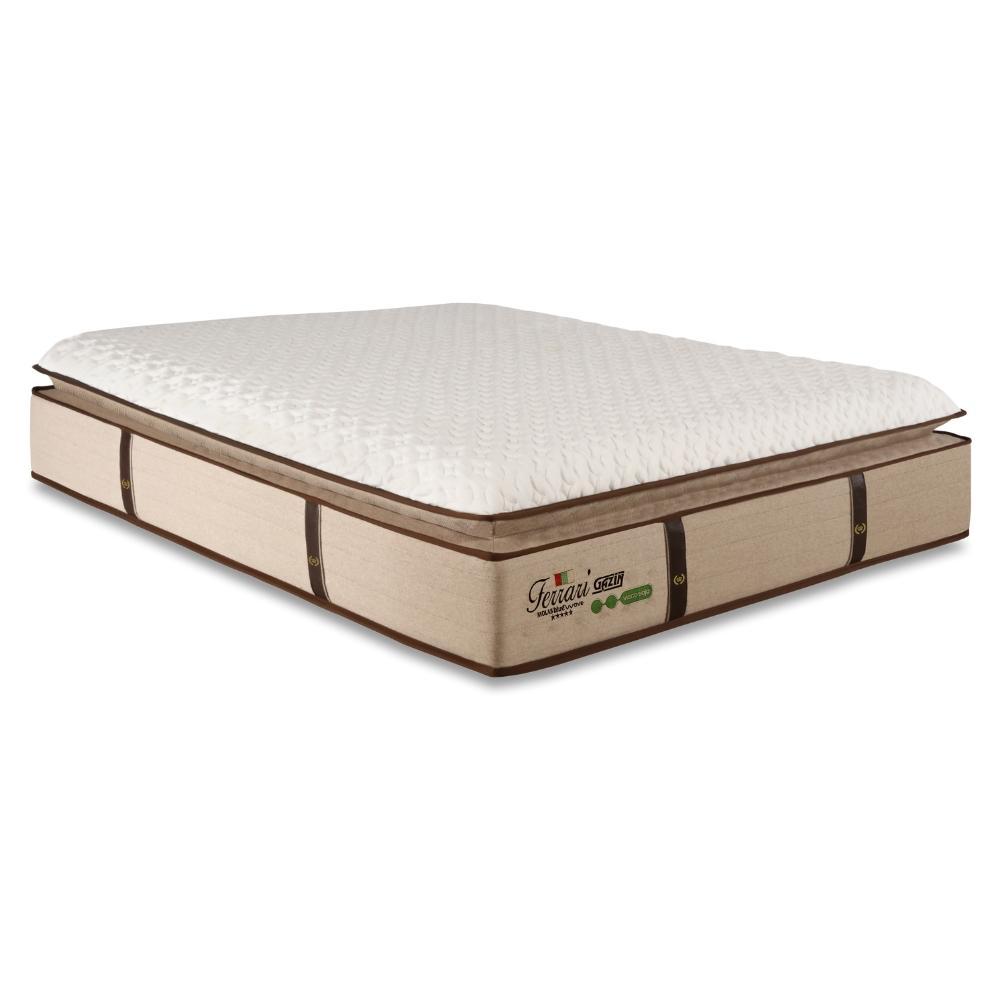 Colchão King Gazin Ferrari Premium Molas Ensacadas e Pillow Top 193x203x40cm