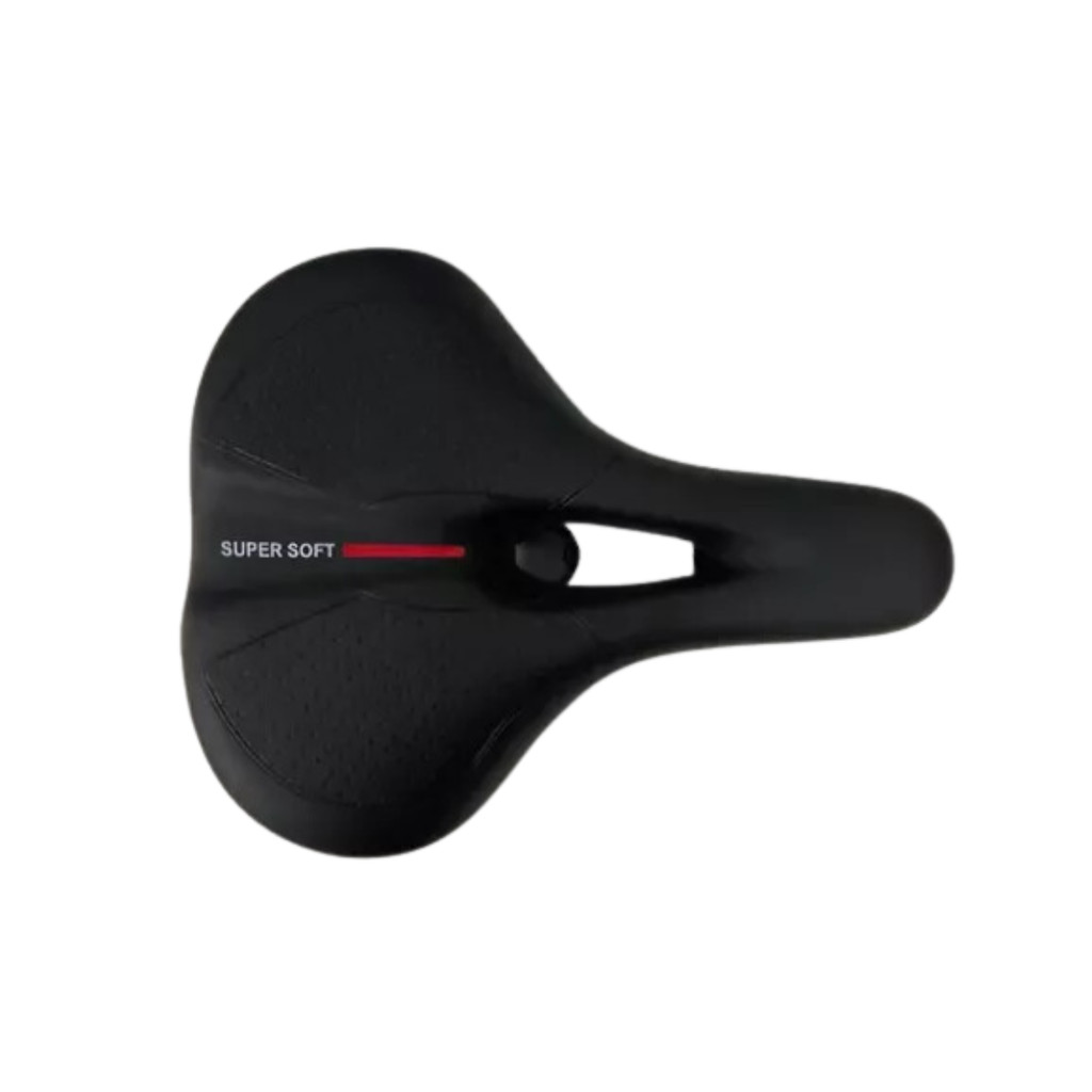 Banco Bicicleta Confortavel Selim Bike Super Soft Confort Ayre MTB Speed Anatômico Macio Preto