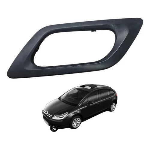 Moldura Macaneta Interna Dianteira Esquerda Citroen C4 2012