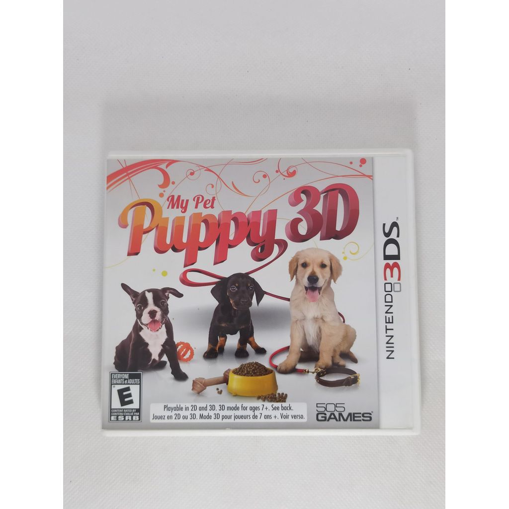 Jogo My Pet Puppy 3D - Nintendo 3DS