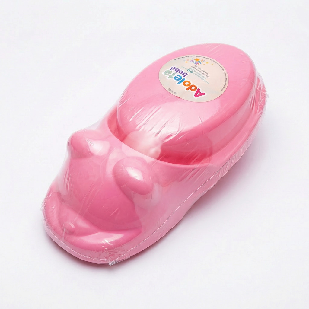 Saboneteira de Urso Infantil – Porta Sabonete Azul, Rosa ou Branco