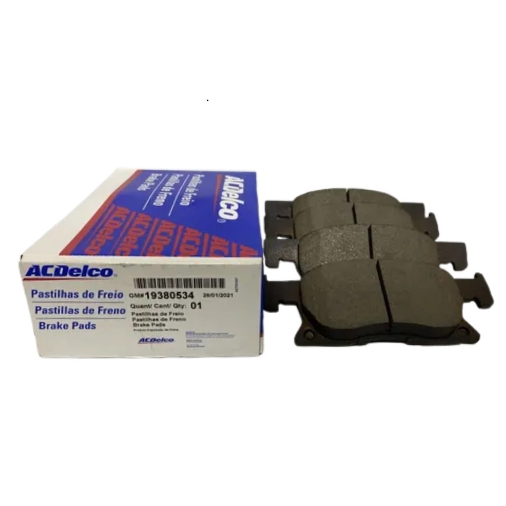 Jogo pastilhas freio dianteiro ACDelco 19380534 em Oferta na Shopee
