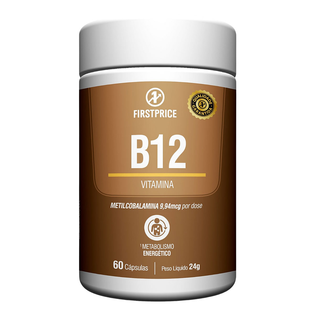 Vitamina B12 60 Cápsulas em Oferta na Shopee