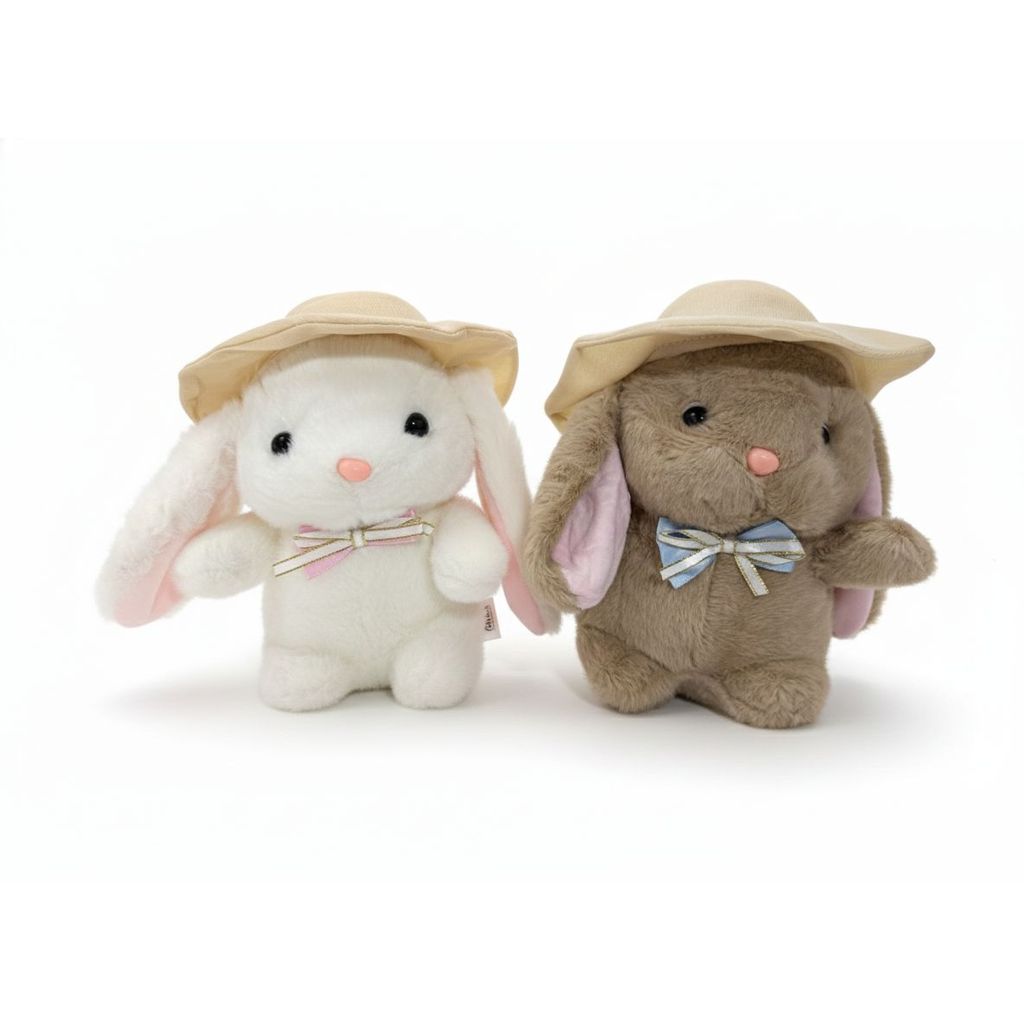 COELHO PELUCIA COM CHAPEU COELHINHO DA PASCOA UNIDADE