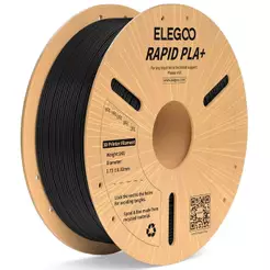 Filamento Elegoo RAPID PLA+ 1.75mm 1Kg Preto