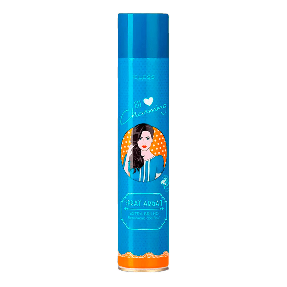 Hair Spray Charming Argan 300ml em Oferta na Shopee