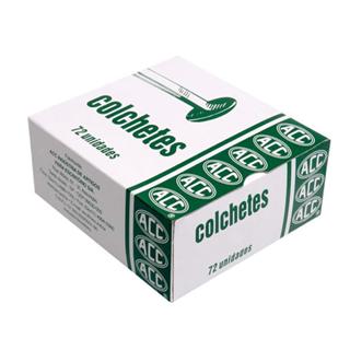Colchete latonado NR 08 com 72 unidades ACC em Oferta na Shopee
