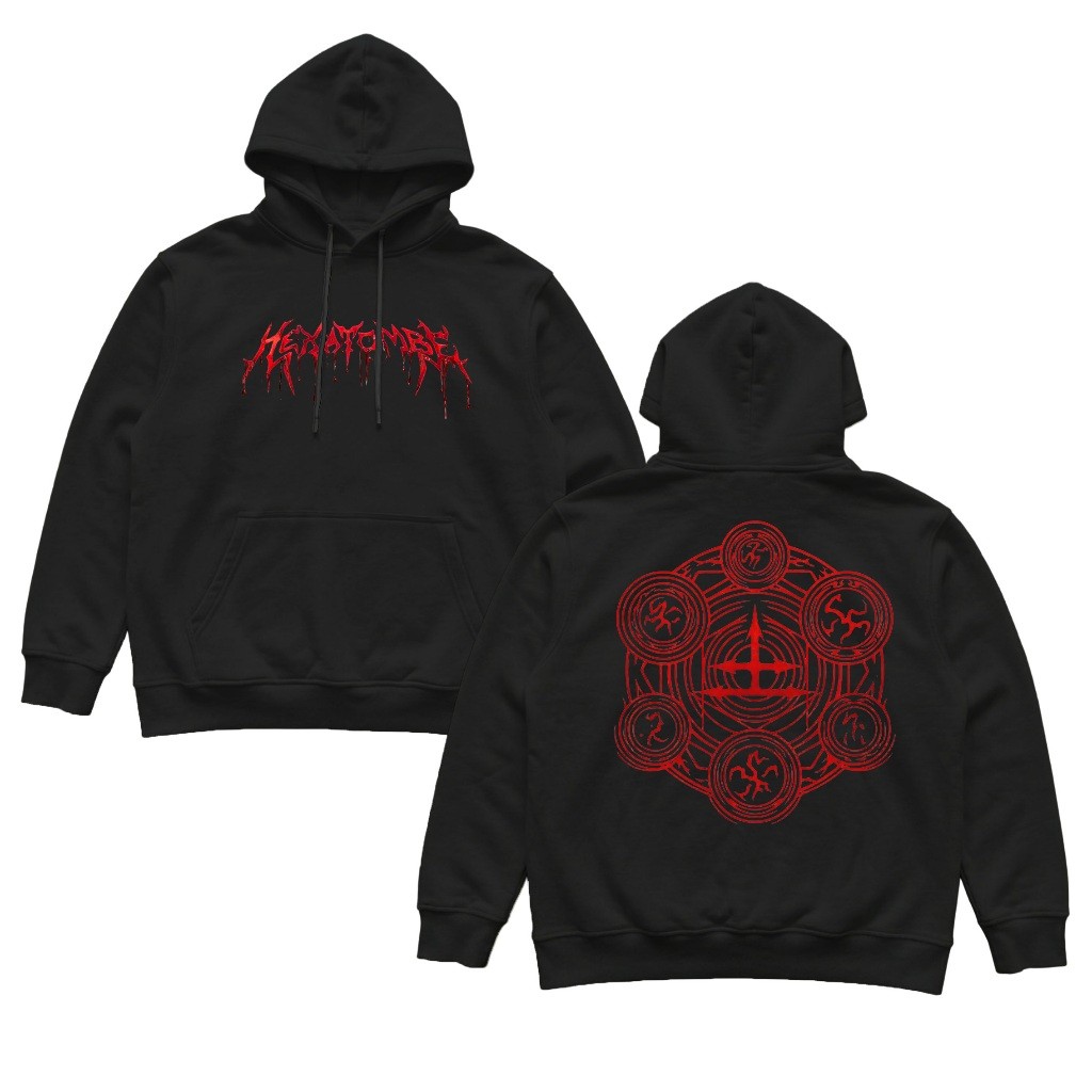 Moleton Canguru  Hexa Ordem RPG Para Normal Ritual Elemento Sangue 100% Premium Streetwear Blusa em Oferta na Shopee