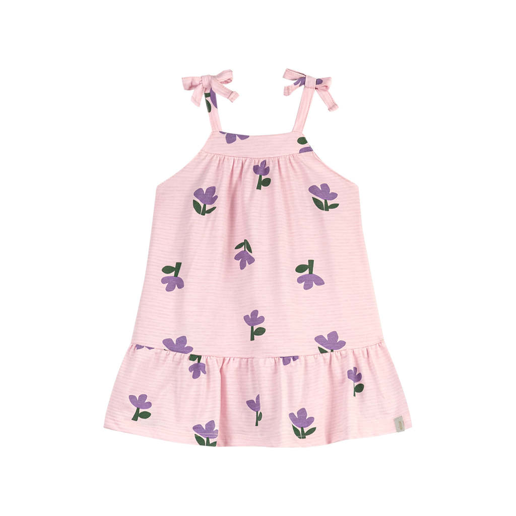 Vestido Infantil Menina Floral Flamê Elian Rosa em Oferta na Shopee