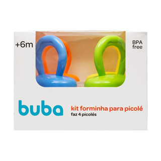 Kit Forma Para Picolé Buba Infantil Bebê Forminha em Oferta na Shopee