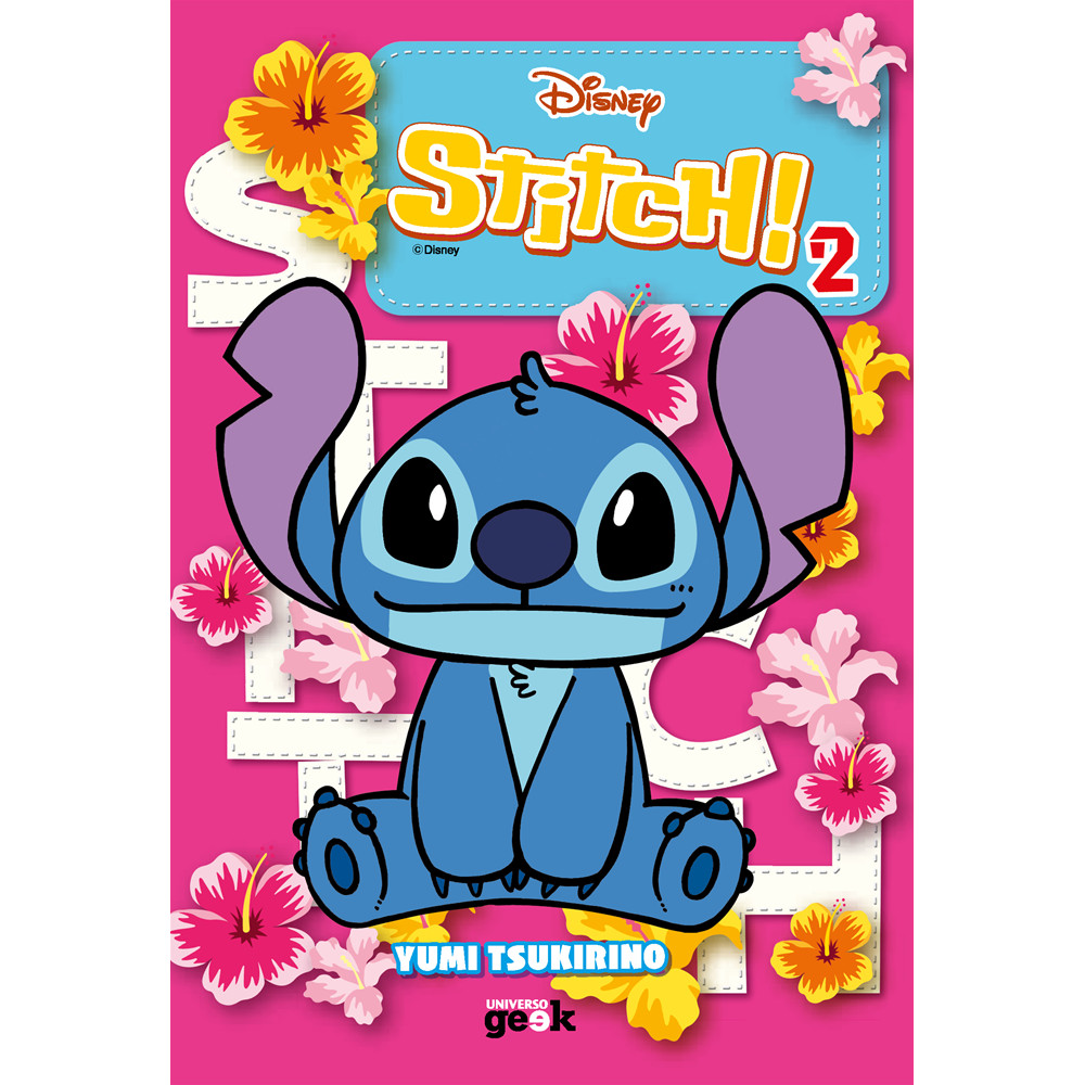 Capa do livro Comics - Stitch! - vol. 2 - Mangá - por Yumi Tsukirino - Editora Universo dos Livros