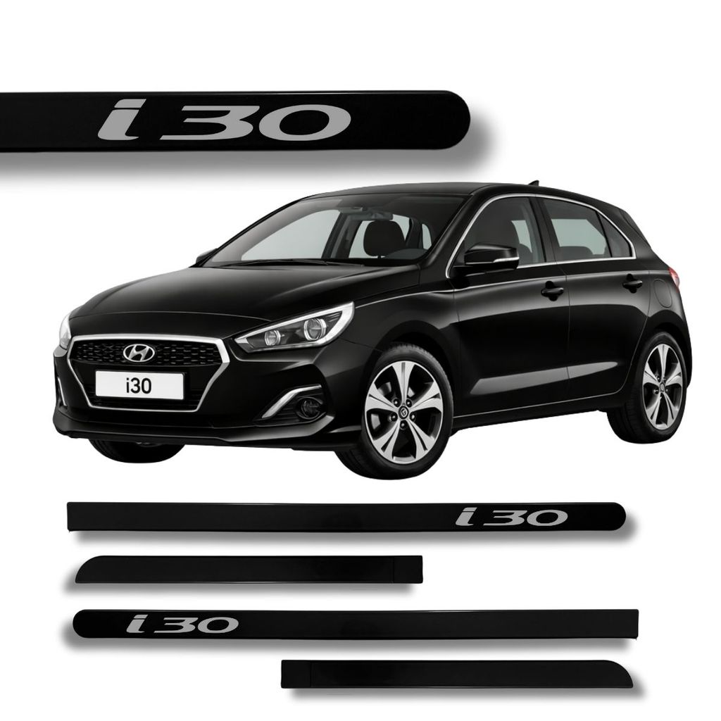 Friso Porta Hyundai I30 Preto Stone Black  2008 à 2024