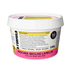 Mascara Brilho Lamelar Lola Cosmetics a Formula 100g