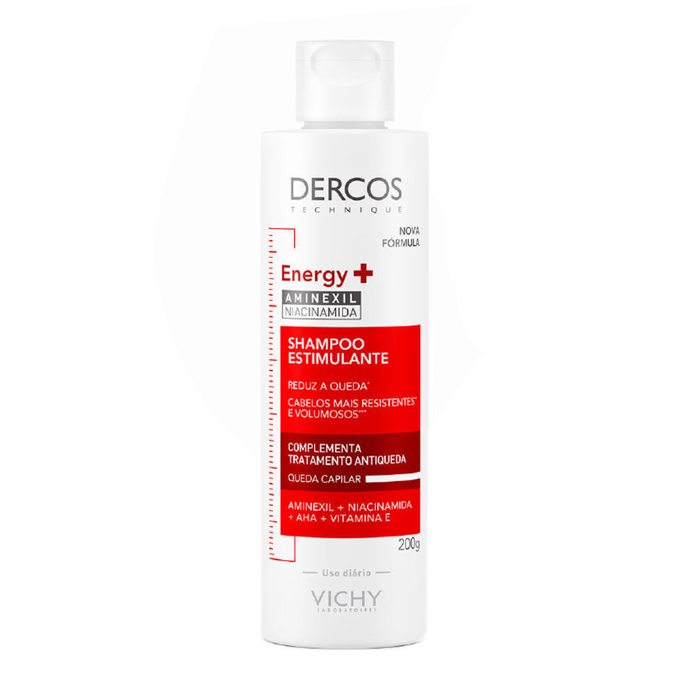 Dercos Energy+ Shampoo Estimulante Antiqueda 200g em Oferta na Shopee