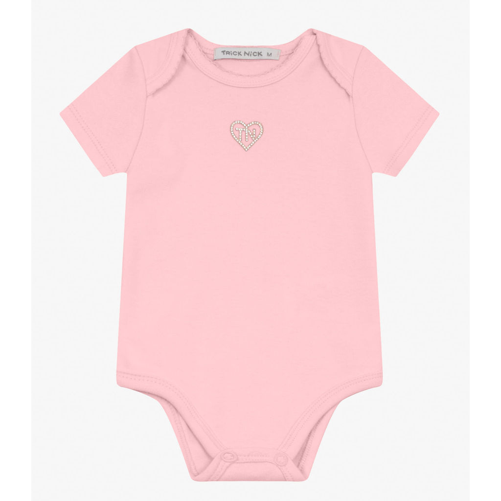 Body Infantil Menina Trick Nick Rosa em Oferta na Shopee