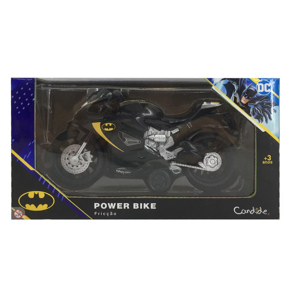 Moto de Fricção Candide Power Bike Batman em Oferta na Shopee