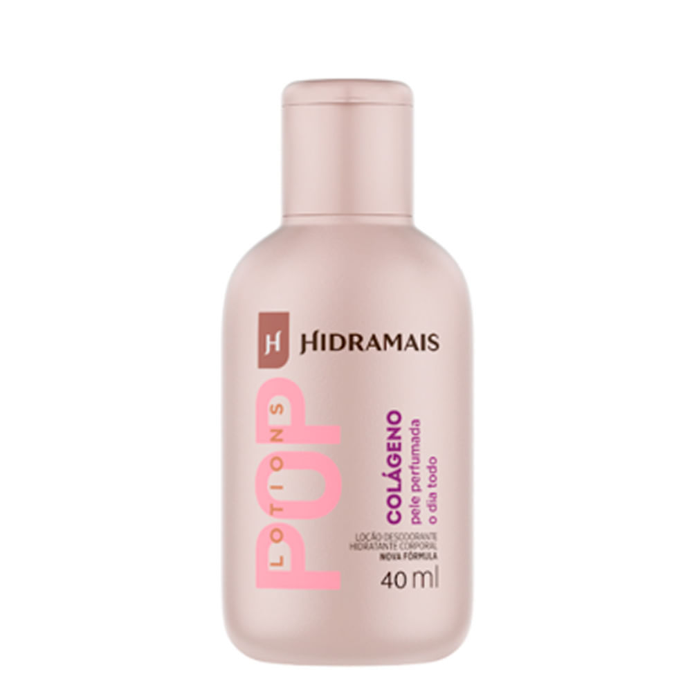 Loção Hidratante Hidramais POP Lotions Colagéno 40ml em Oferta na Shopee